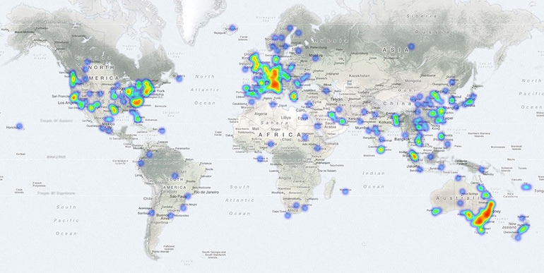AARNet CloudStor 7 day heatmap 2016