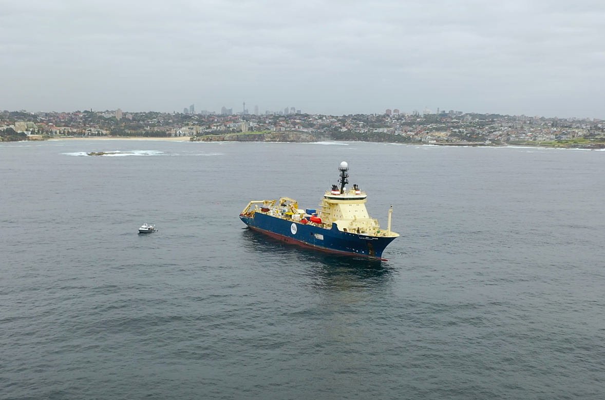 Coogee Landing cable ship