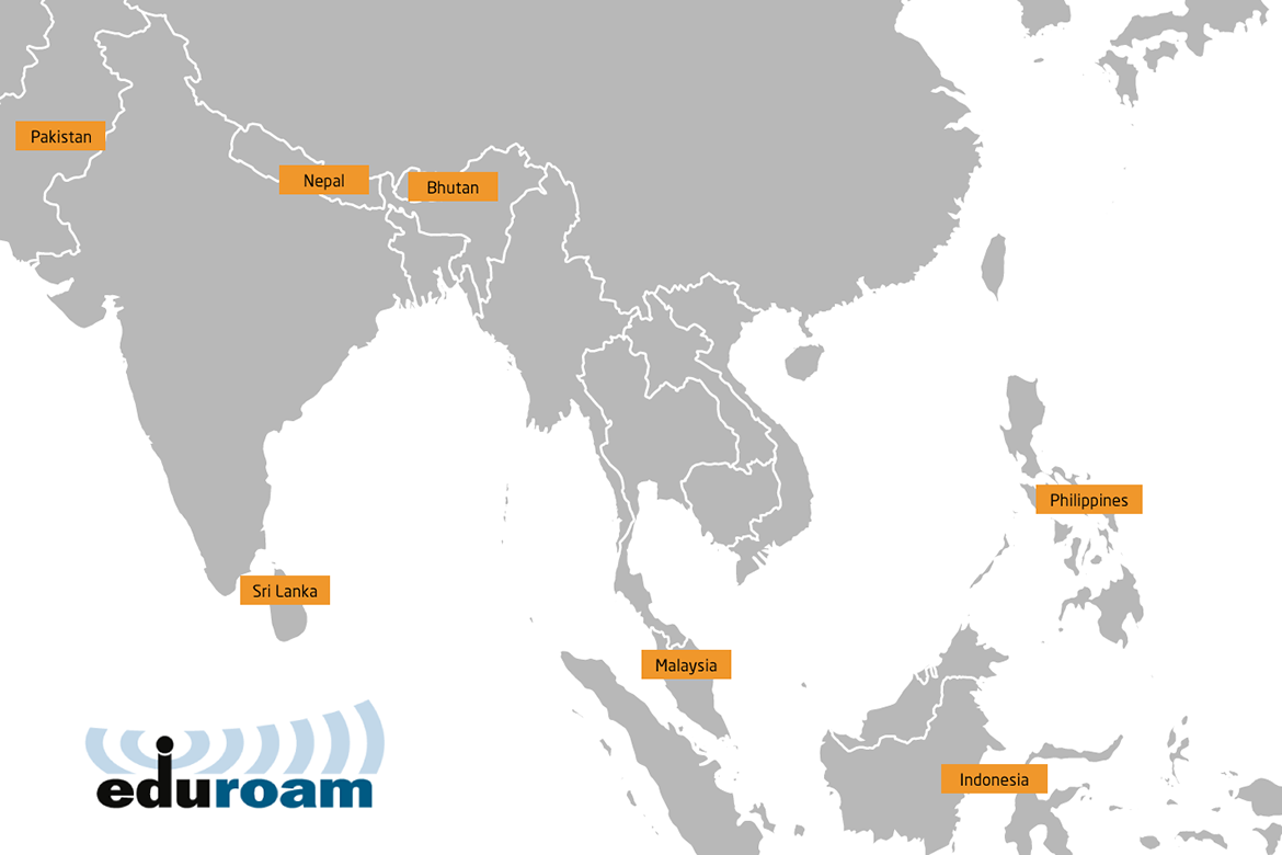 Eduroam around the world