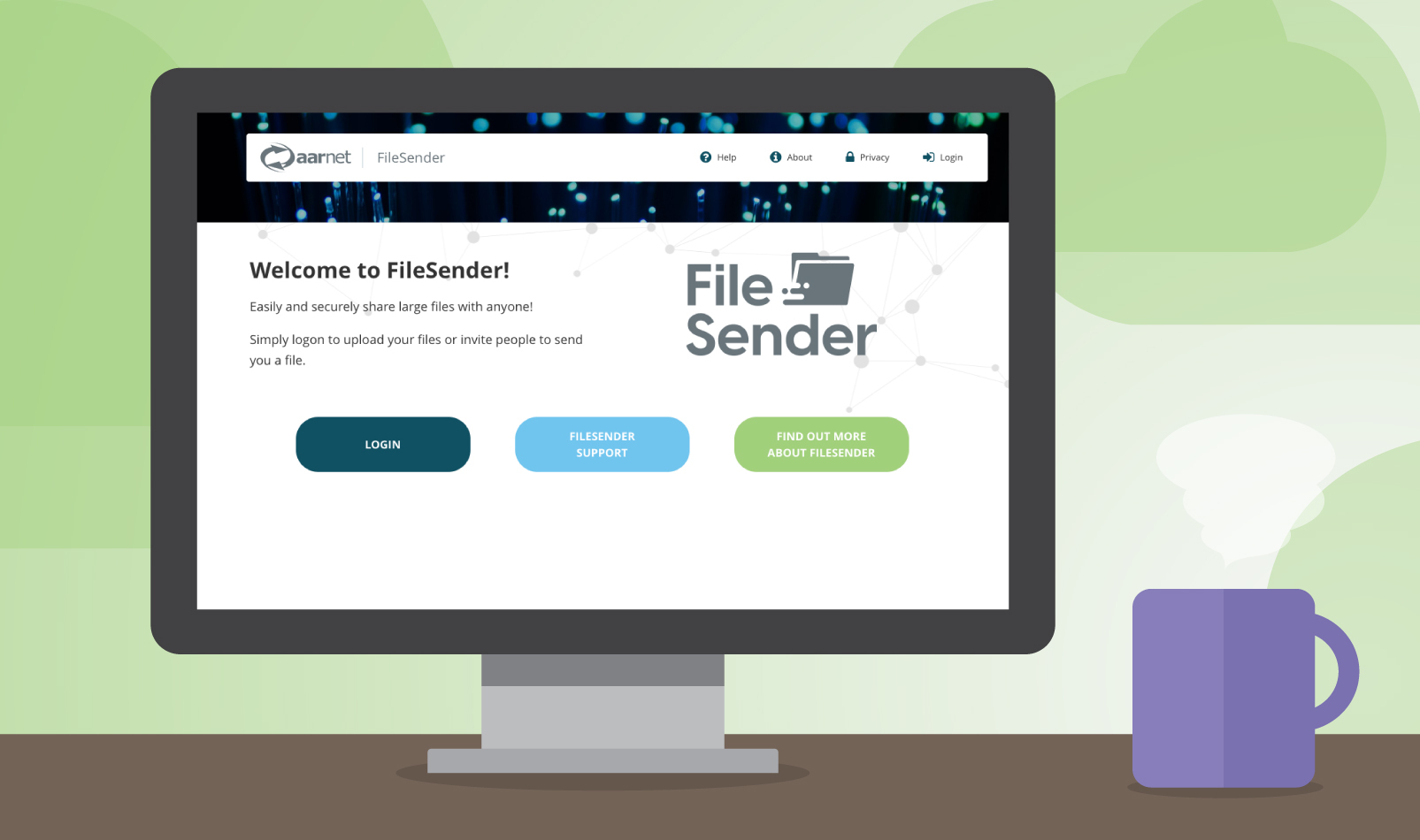 Welcome to the new FileSender | AARNet