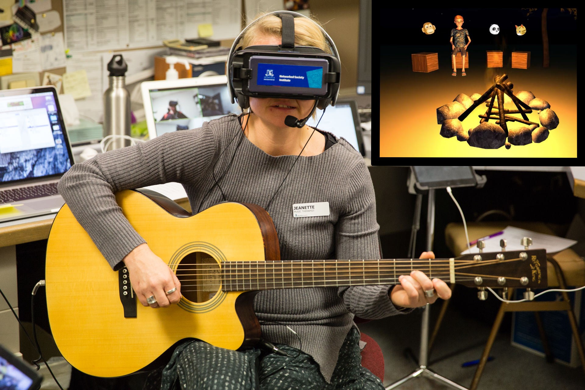 Music therapy in VR