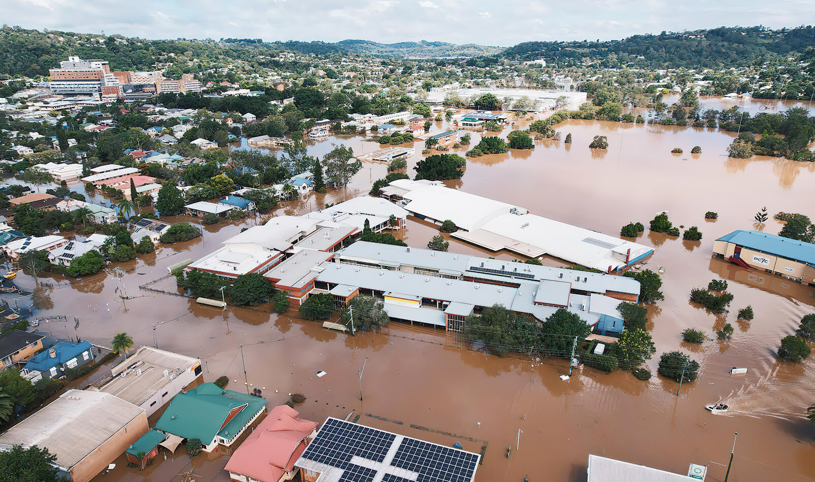 Trinity College Lismore 2022 floods