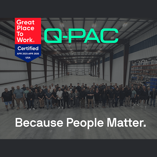 Q-PAC Certified as a Great Place to Work® for Second Year in a Row