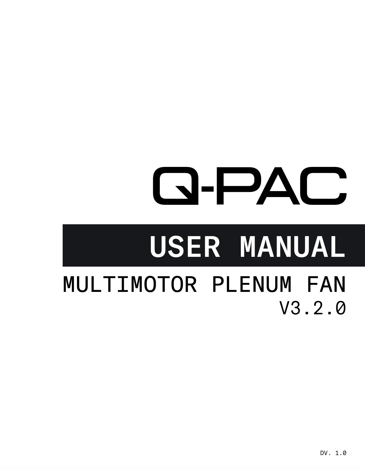 N15023 Q PAC Fan V3 2 0 User Manual V1 0