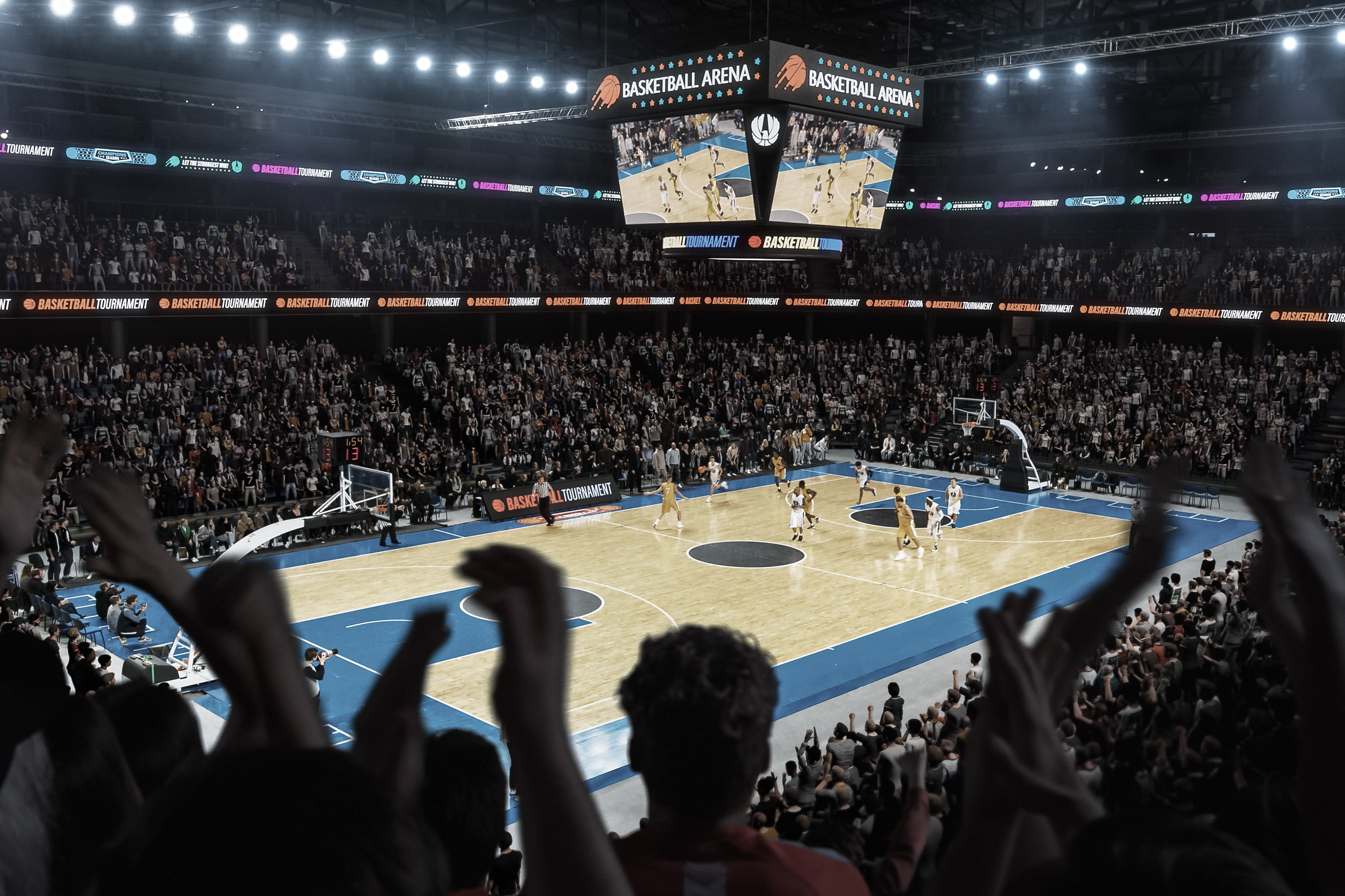Vertical Entertainment Basketball Arena copy