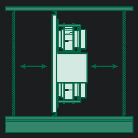 Air handling unit clearance