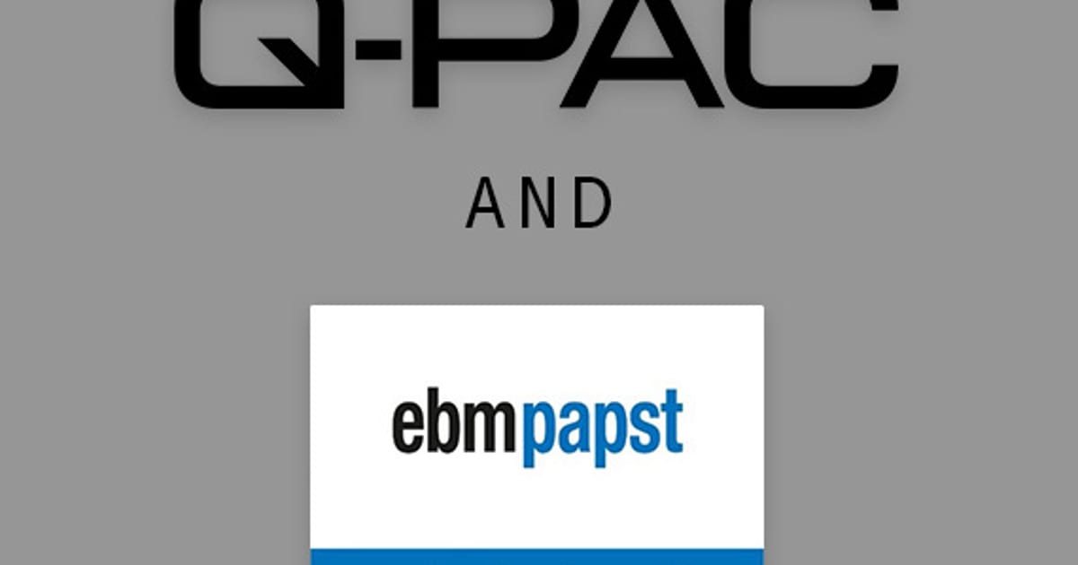 Q-PAC | Ebm-papst & Q-PAC: Powering Next Gen Multimotor Plenum Fans