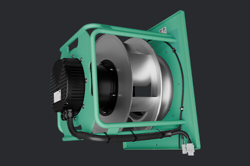 Mpf plug fan mounting frame