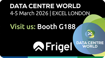 Frigel Datacenter World london2026 sign banner