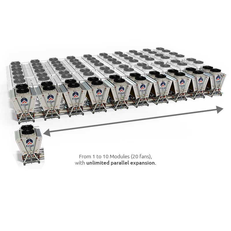 Frigel Hybreco HSM unlimited parallel expansion