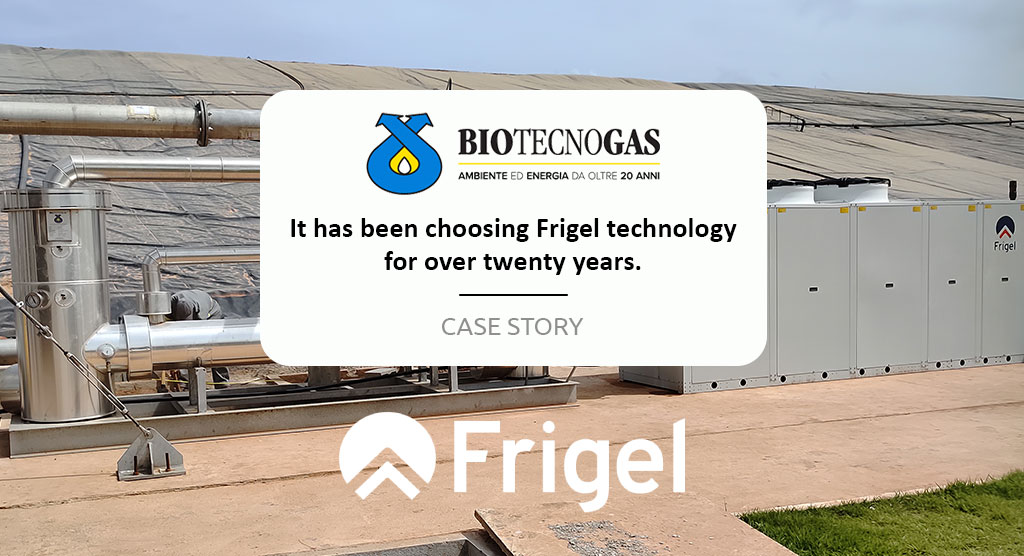 Frigel banner news case story biotecnogas eng