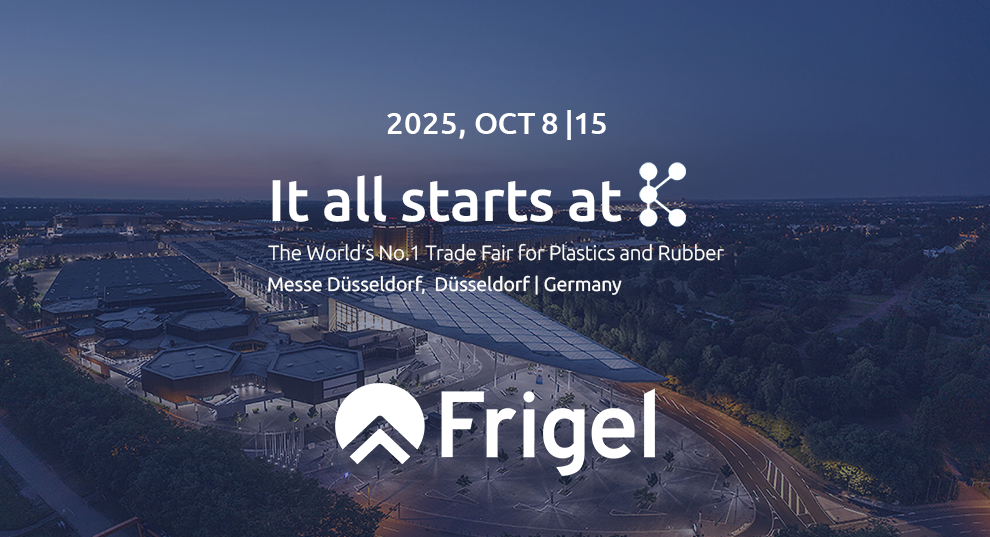 Frigel process cooling solutions plastics K fair 2025 main banner