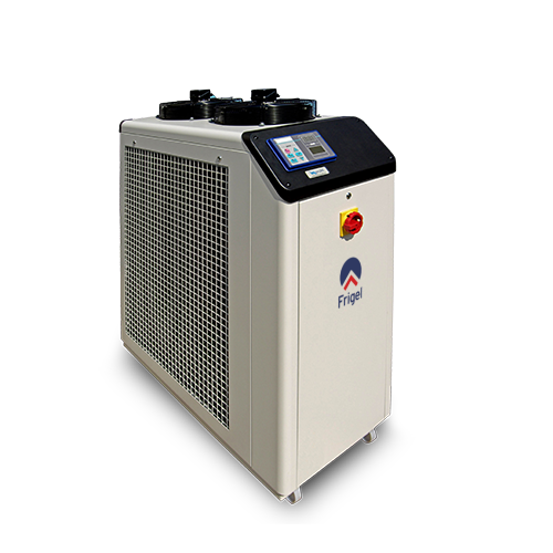 Compact air cooled chiller microgel frigel