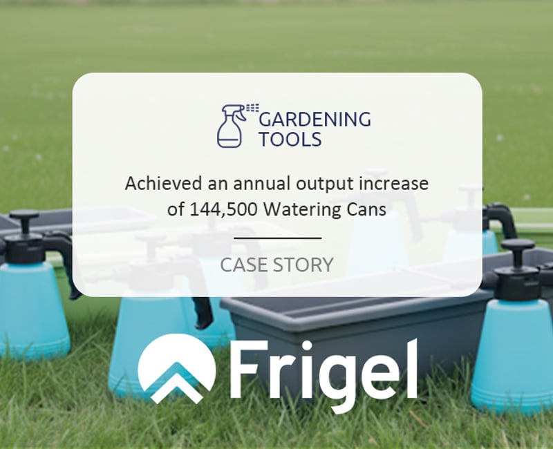 Frigel case study garden tools injection moulding main banner en