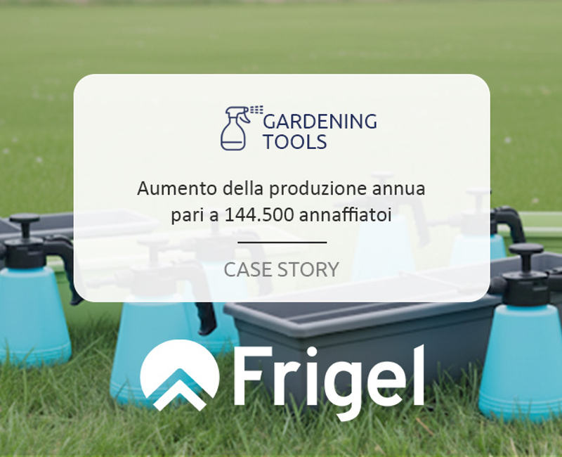 Frigel case study garden tools injection moulding main banner it