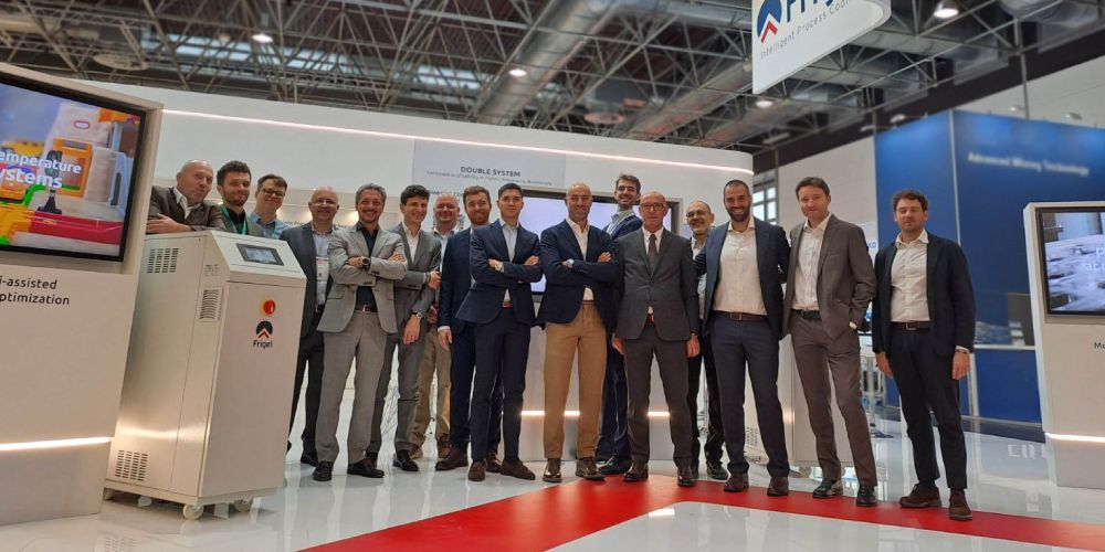 Frigel k fair 2025 team picture booth