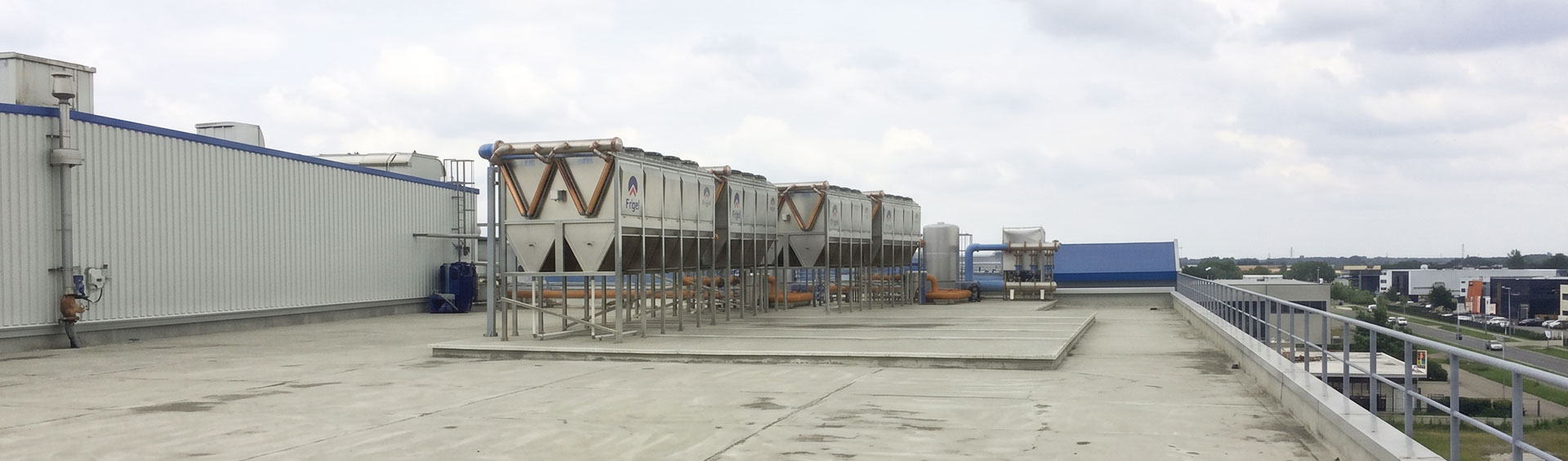 Slider adiabatic cooler 4DK frigel