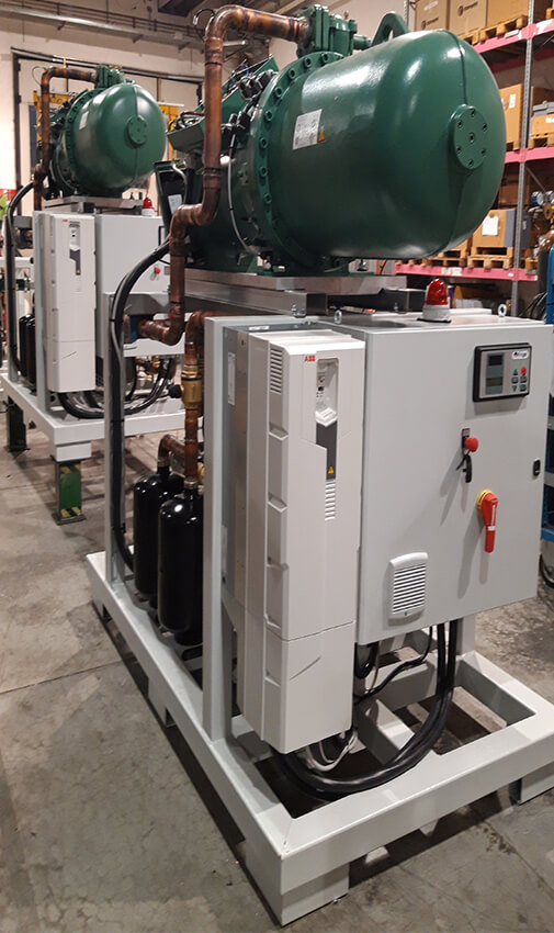 ABB inverter frigel modular chiller