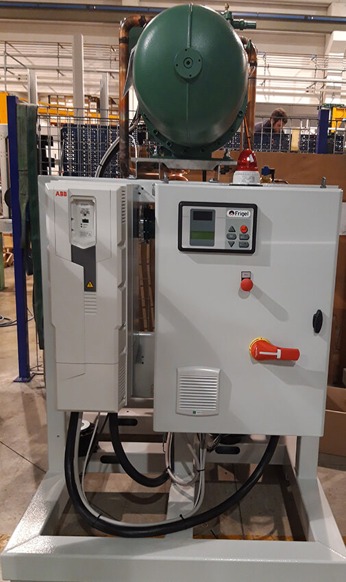 ABB inverter modular chiller frigel