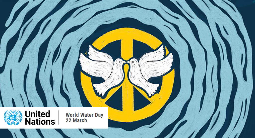 Frigel World Water Day 2024 peace doves news