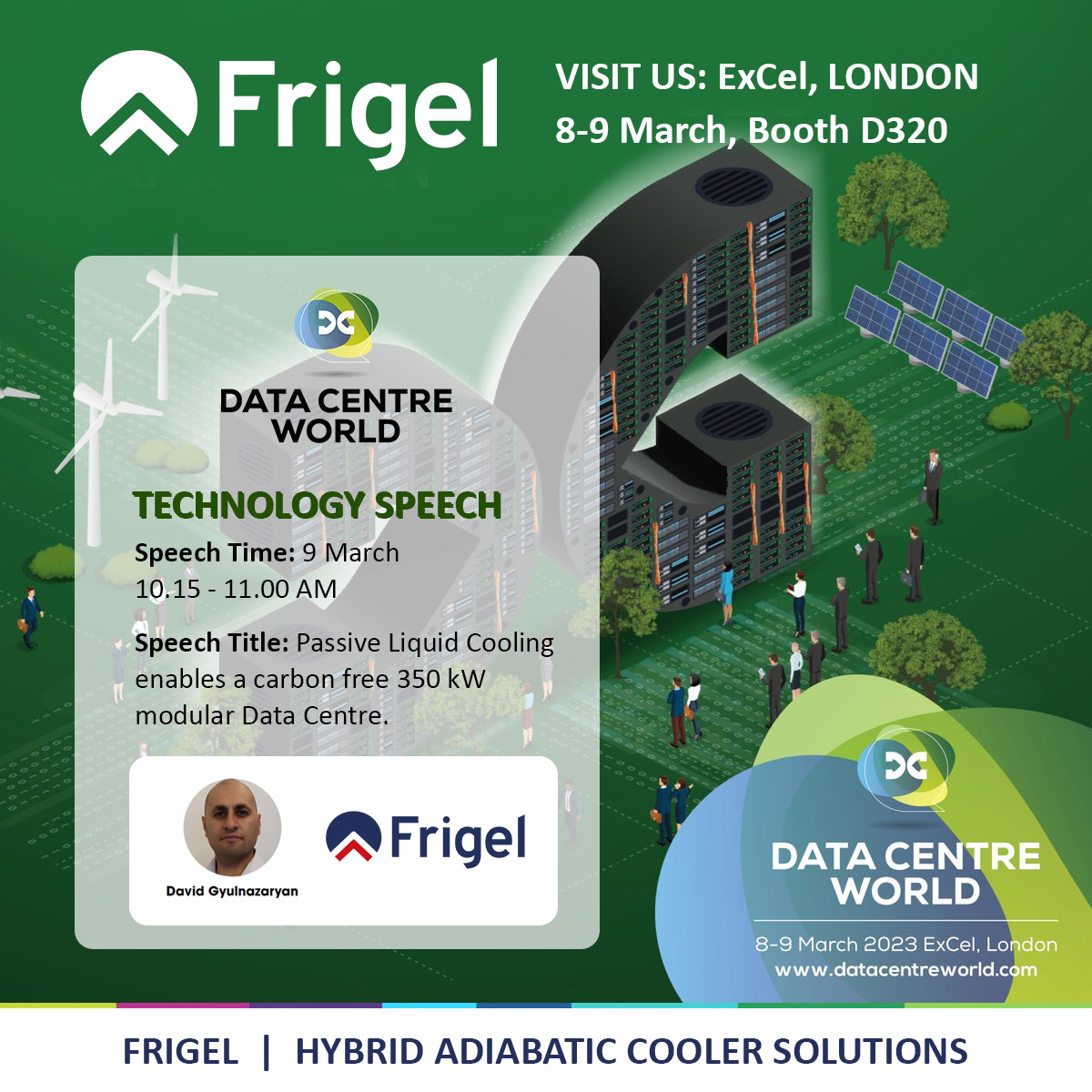 Frigel @Data Centre World 2023 | Frigel Group