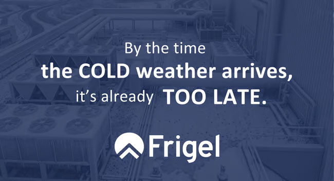 Frigel news cold weather already too late