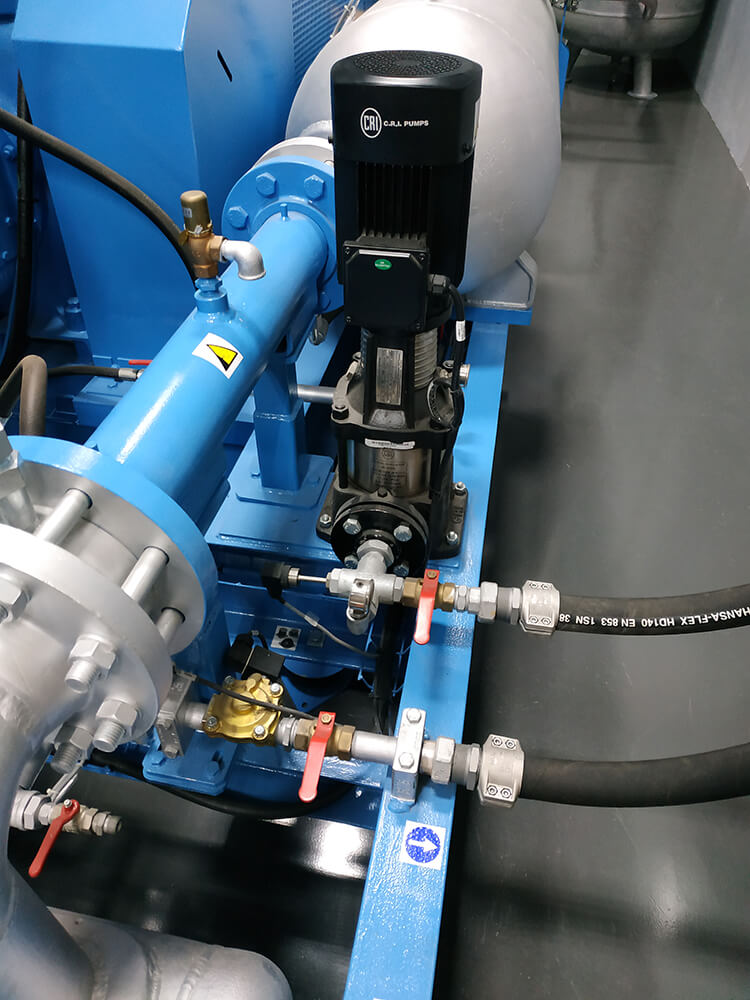 Krones beverage filling line cooling 02