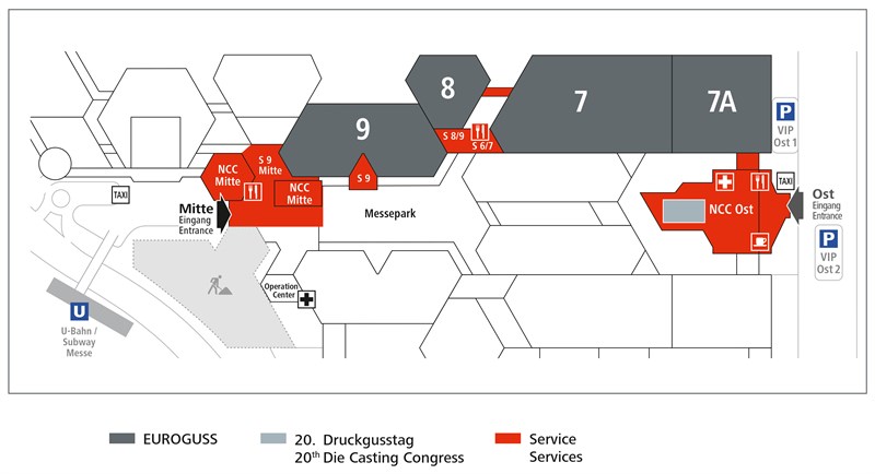 Euroguss 2020 hall frigel die casting industry
