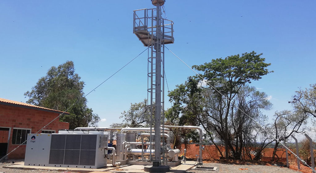 Frigel case story biotecnogas waste disposal plant 03