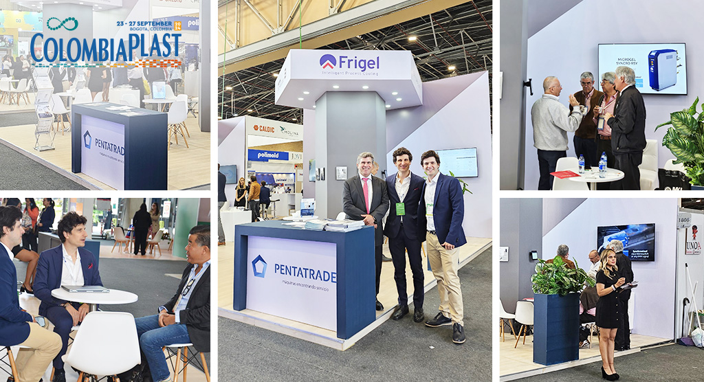 Frigel colombiaplast 2024 booth pictures frame