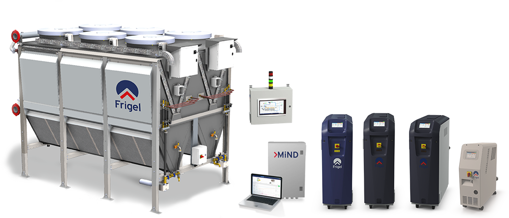 Frigel process cooling products MDK 3 PR Mi ND RSY RSD TDK