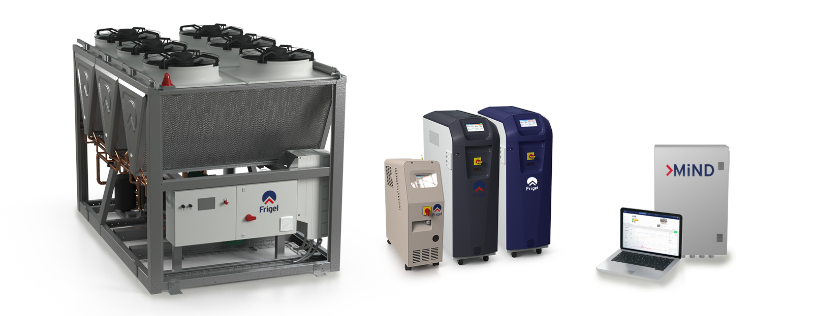 Frigel process cooling products at exhibition