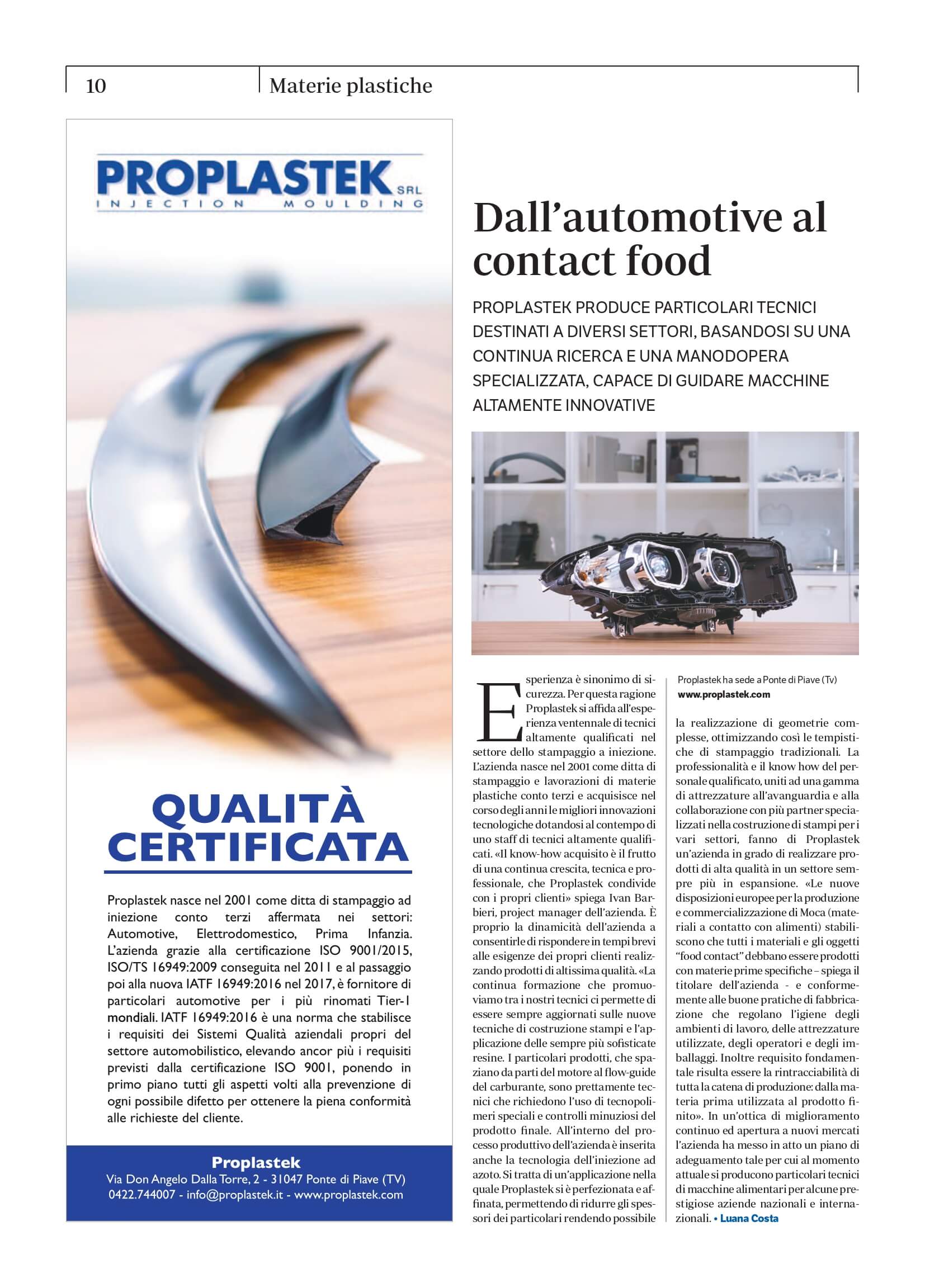 Isole di lavoro per proplastek 1