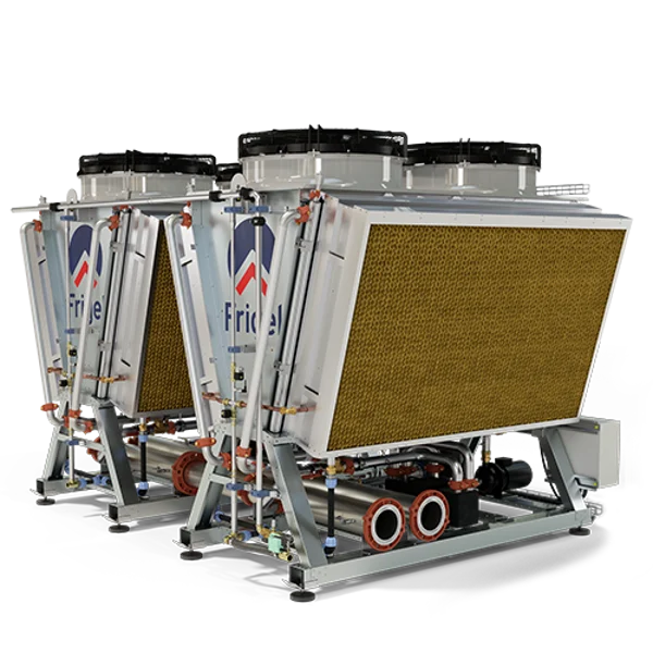 Frigel Hybreco HSM modular adiabatic thermal managementr