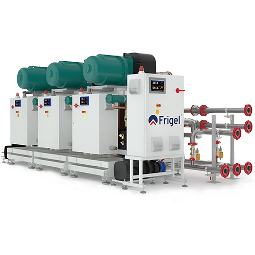 Multistage kaskadowy system chlodniczy