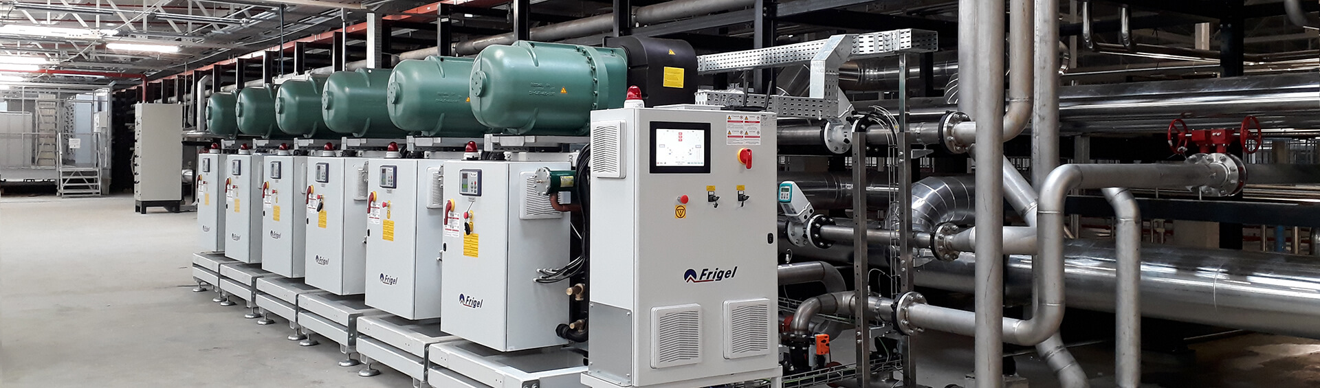 Kaskadowe systemy chlodnicze frigel