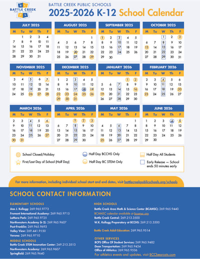 BCPS Calendar