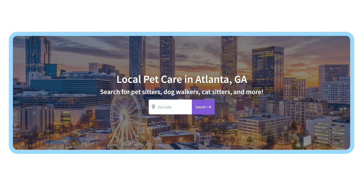 Find Local Pet Care in Atlanta