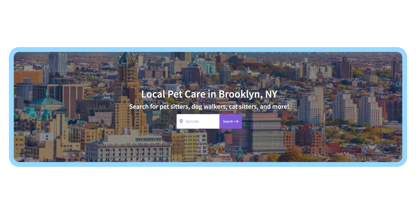 Find Local Pet Care - Brooklyn