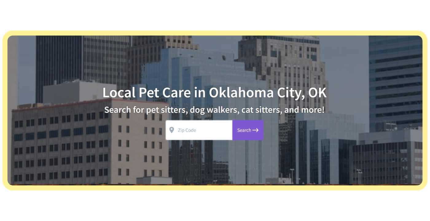 Find Local Pet Care in Oklahoma City