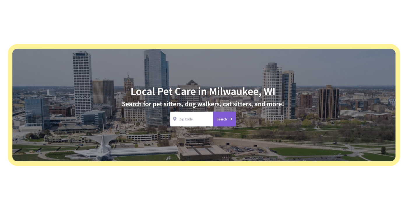 Find a pet care pro - Milwaukee