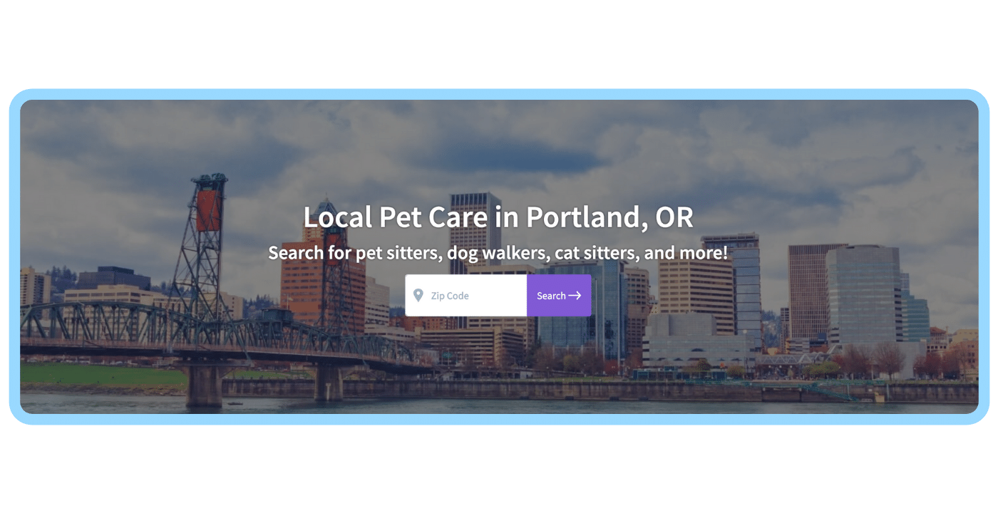 Find a pet care pro - Portland