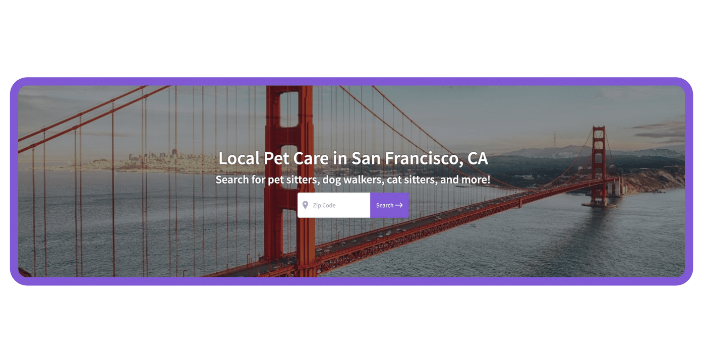 Find Local Pet Care in San Francisco