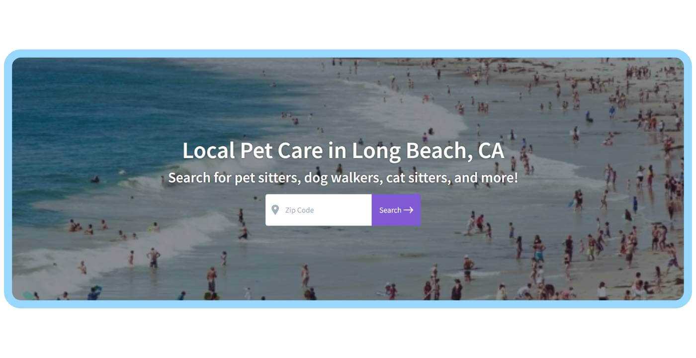 Find Local Pet Care in Long Beach