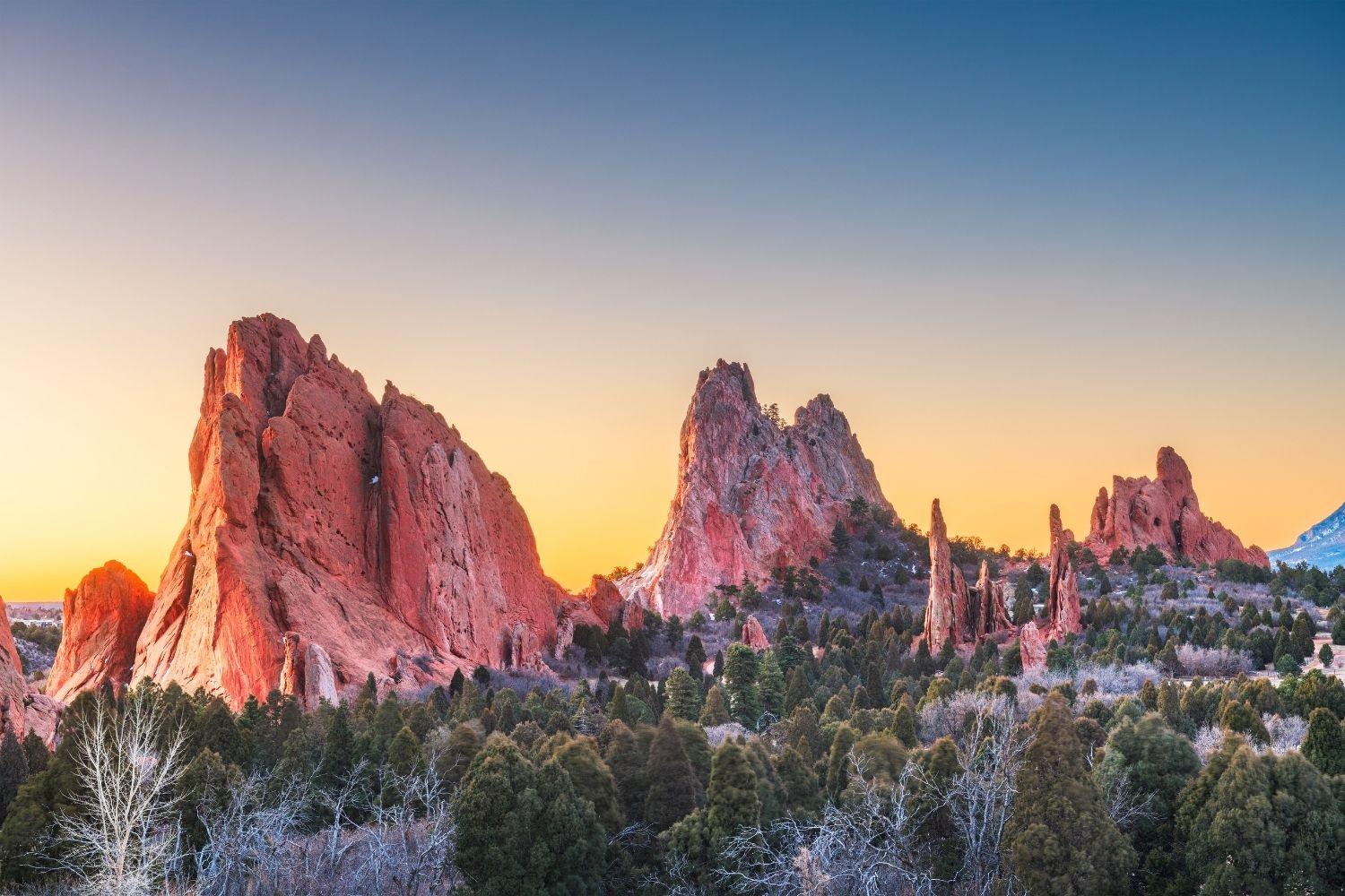 Garden of the Gods CO Springs