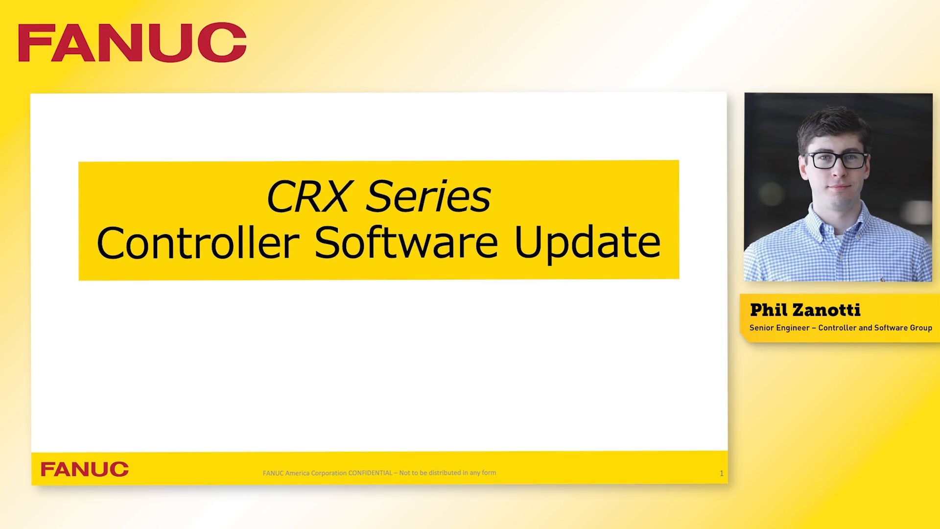 CRX Controller Software Update | Tech Transfer