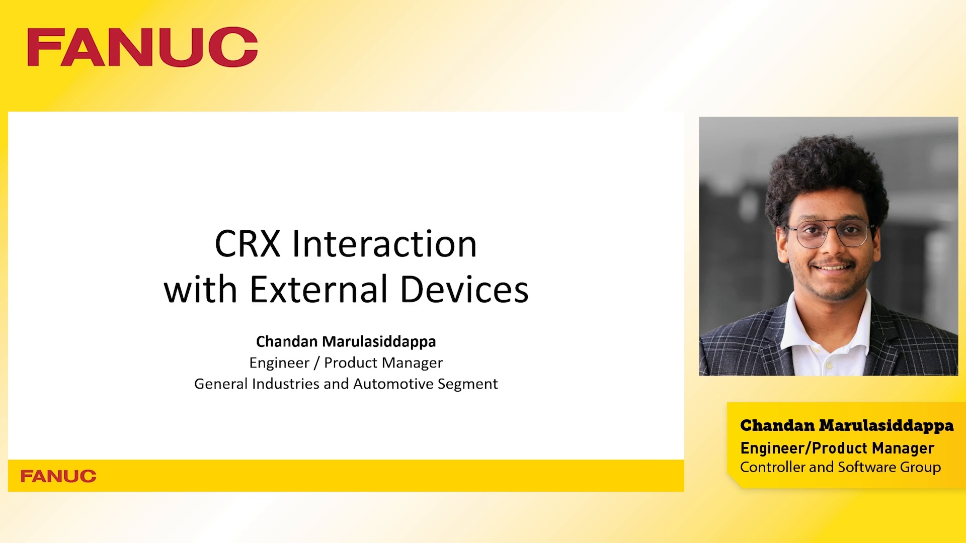 CRX Interaction with External Devices