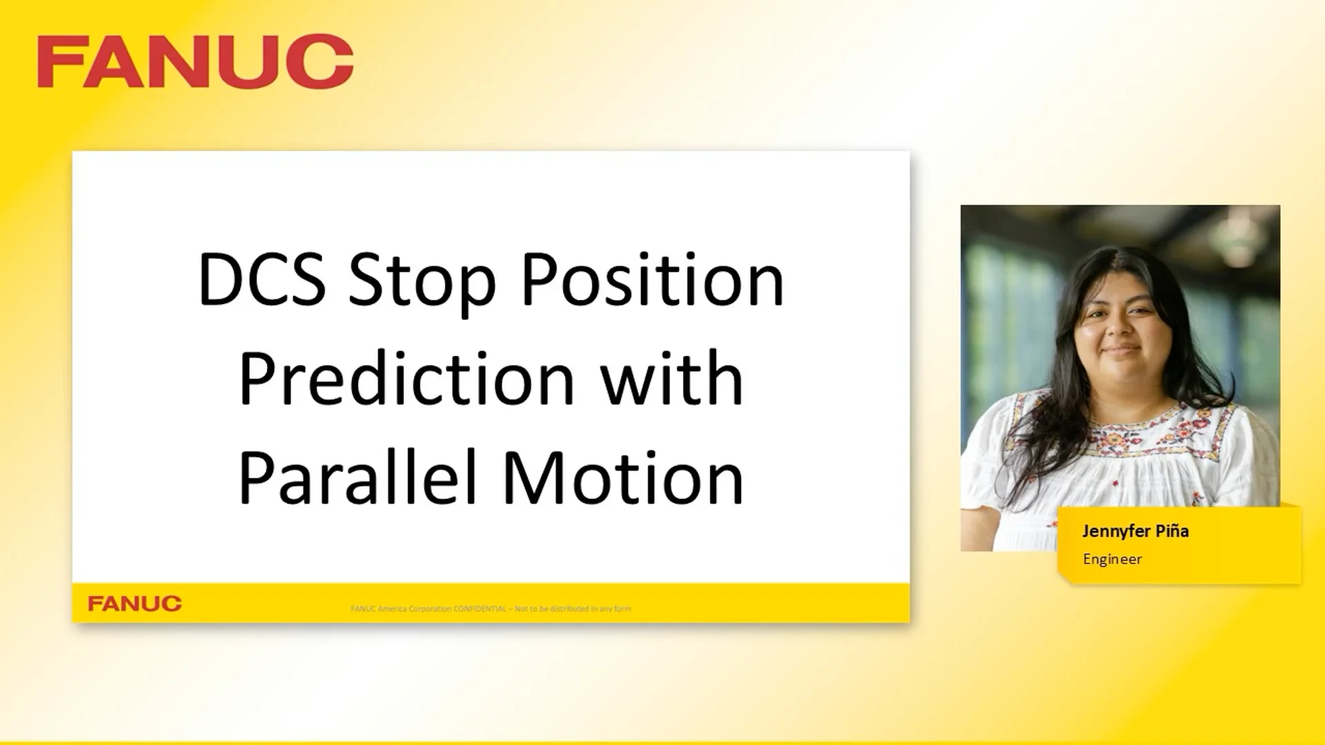 DCS Stop Position Prediction with Parallel Motion