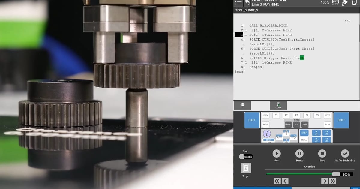Gear Insert Dual Gear Assembly Shaft Insert (Gear 2) | Tech Transfer