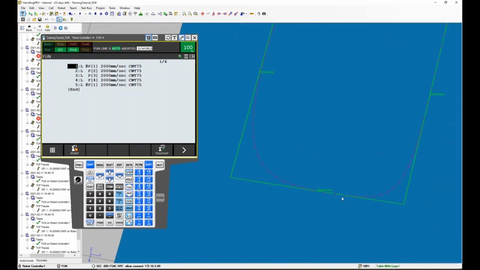 FANUC Joint vs Linear Motion Tuning
